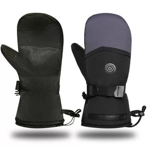 LITEGUEST Heated Gloves, USB-powered winter gloves, black pair