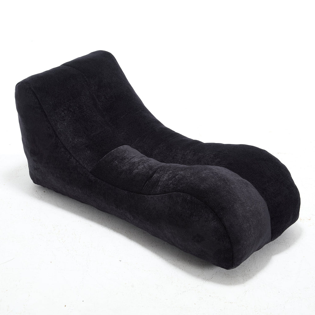 Creative Bean Bag Sofa Chair for Adults with High-Quality Sponge Filling and Polyester Fiber,59x30x23.6 inches