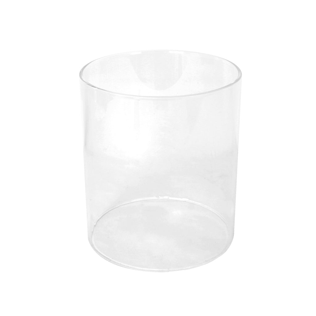 Lantern Column, Set of 2, Decorative Column for Garden in  Industrial Design, Lantern for Outdoor and Indoor, Lantern Including Candles, Oriental, 37 1/2+ 29 1/2 in