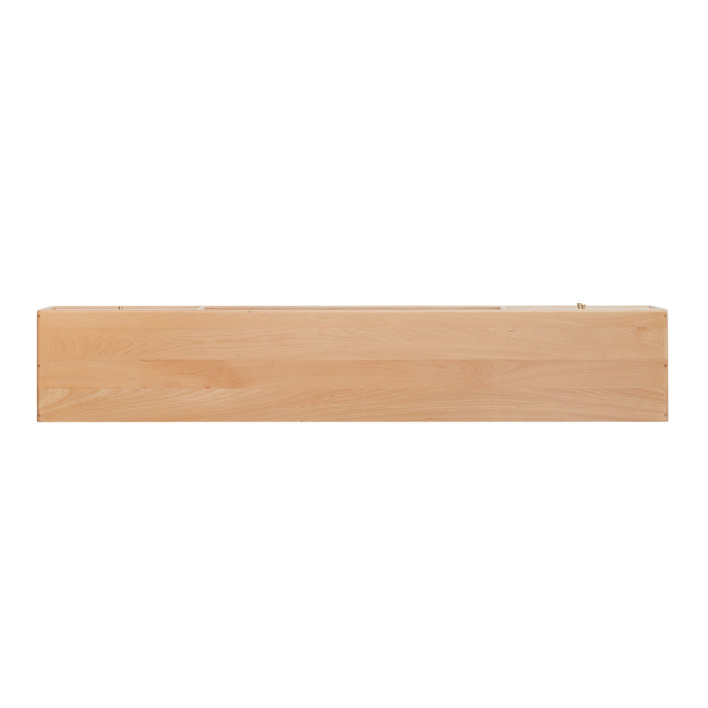 North America A Grade Solid Beech TV Cabinet With Chinese Changhong Glass Doors, Two Drawer Storage Space TV Standing
