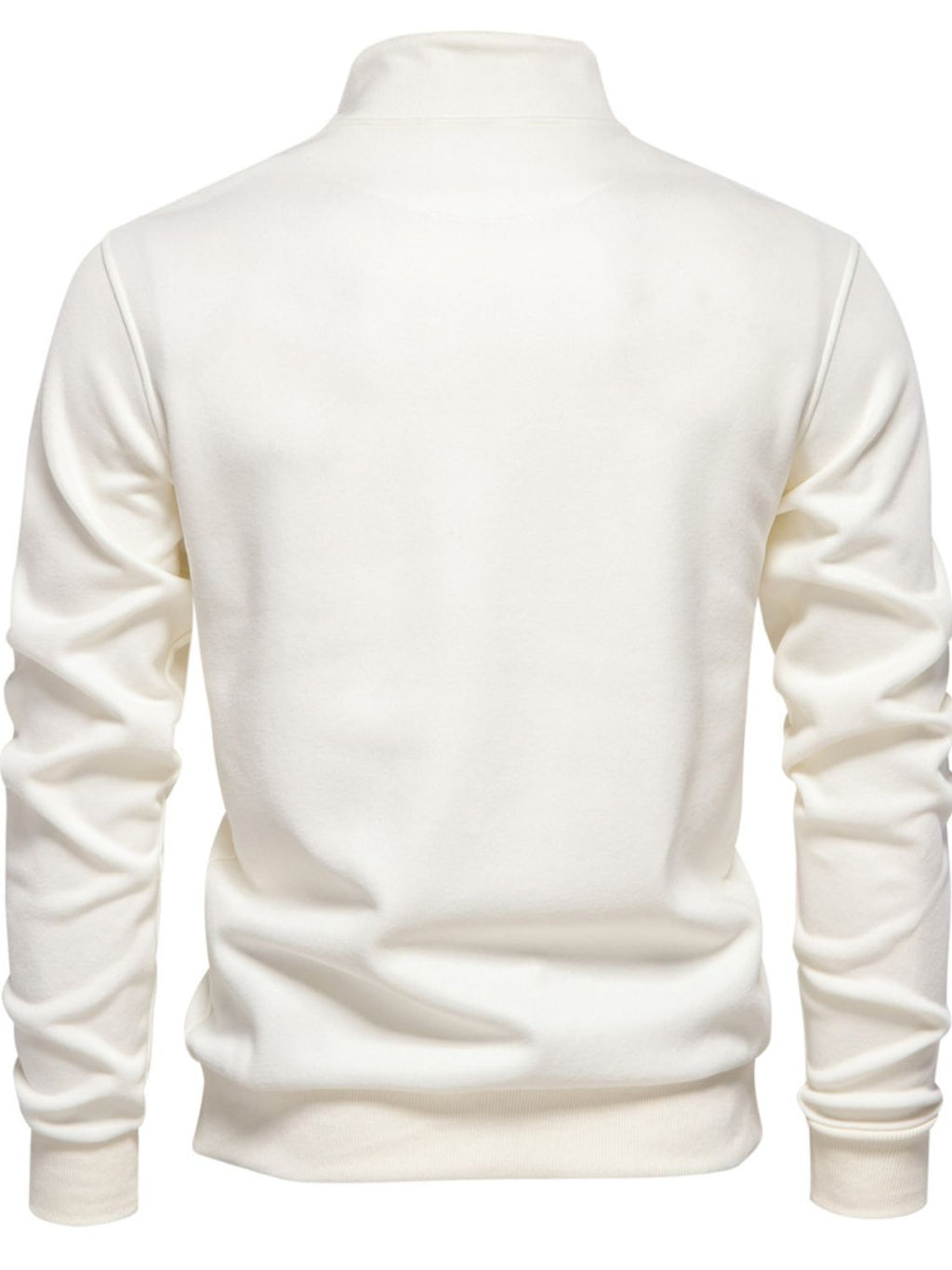 Quarter Zip Long Sleeve Sweatshirt