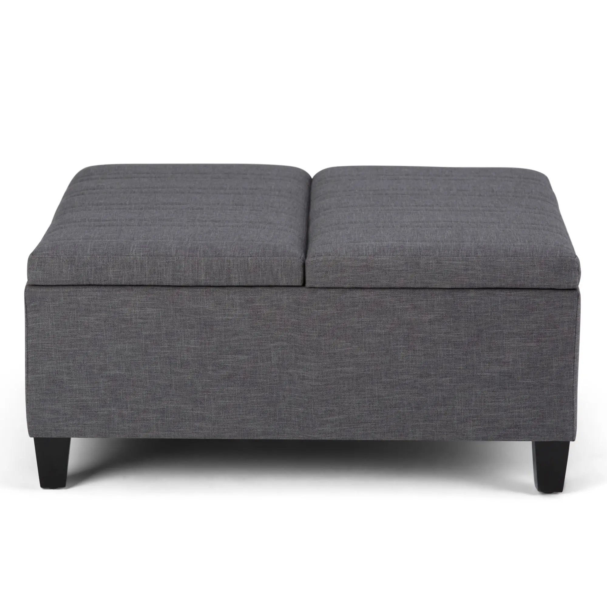 Ellis - Coffee Table Storage Ottoman Contemporary Design