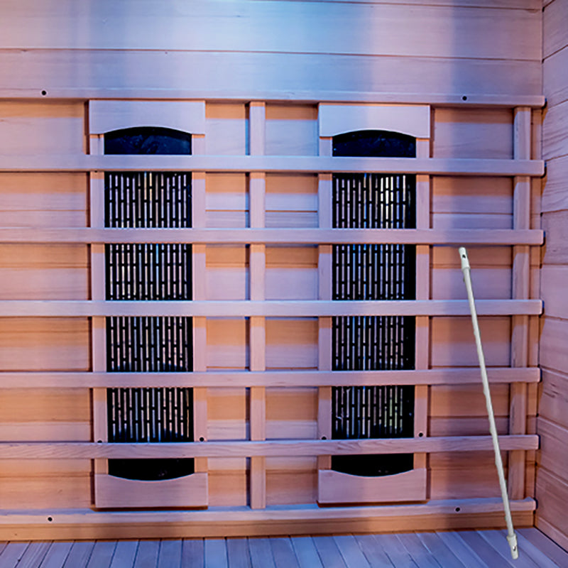 SAUNA EVOLUTION®  Full Spectrum Carbon Indoor Sauna Far Infrared 17