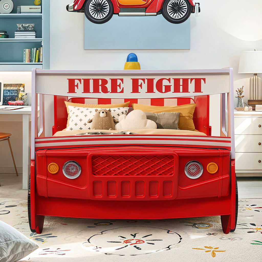Little Heroes Fire Truck Bed