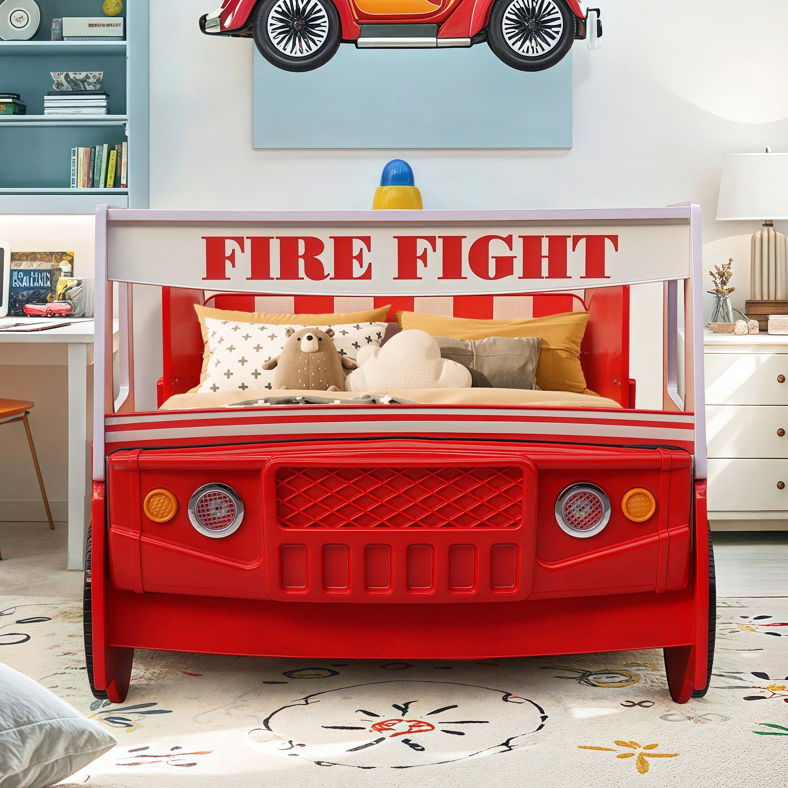 Little Heroes Fire Truck Bed