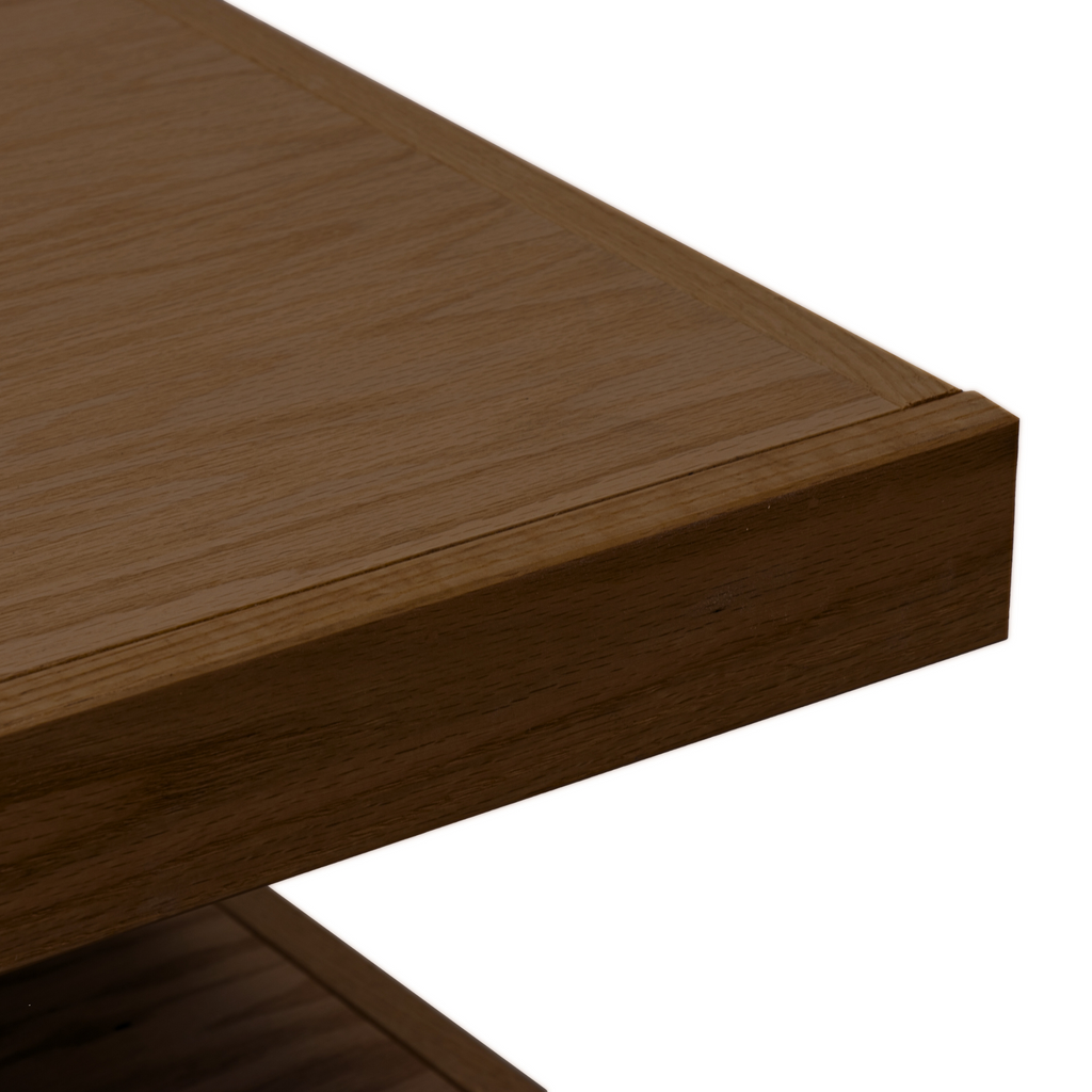 Laurel Canyon 65 inch Fireplace TV Stand for TVs up to 75 inches, Minimal Assembly, Oak Bourbon Finish