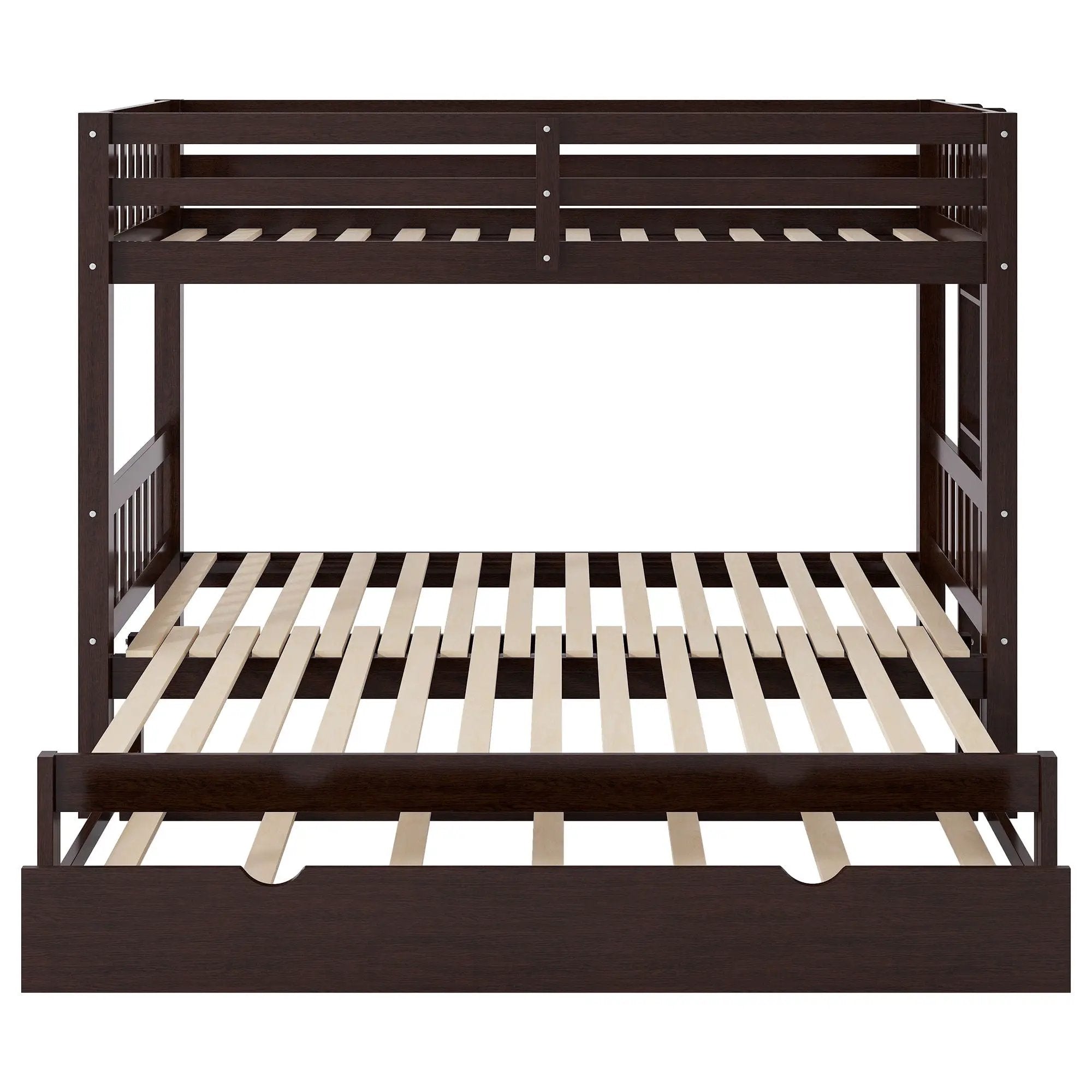 Smooth Mobility Bunk Bed With Trundle