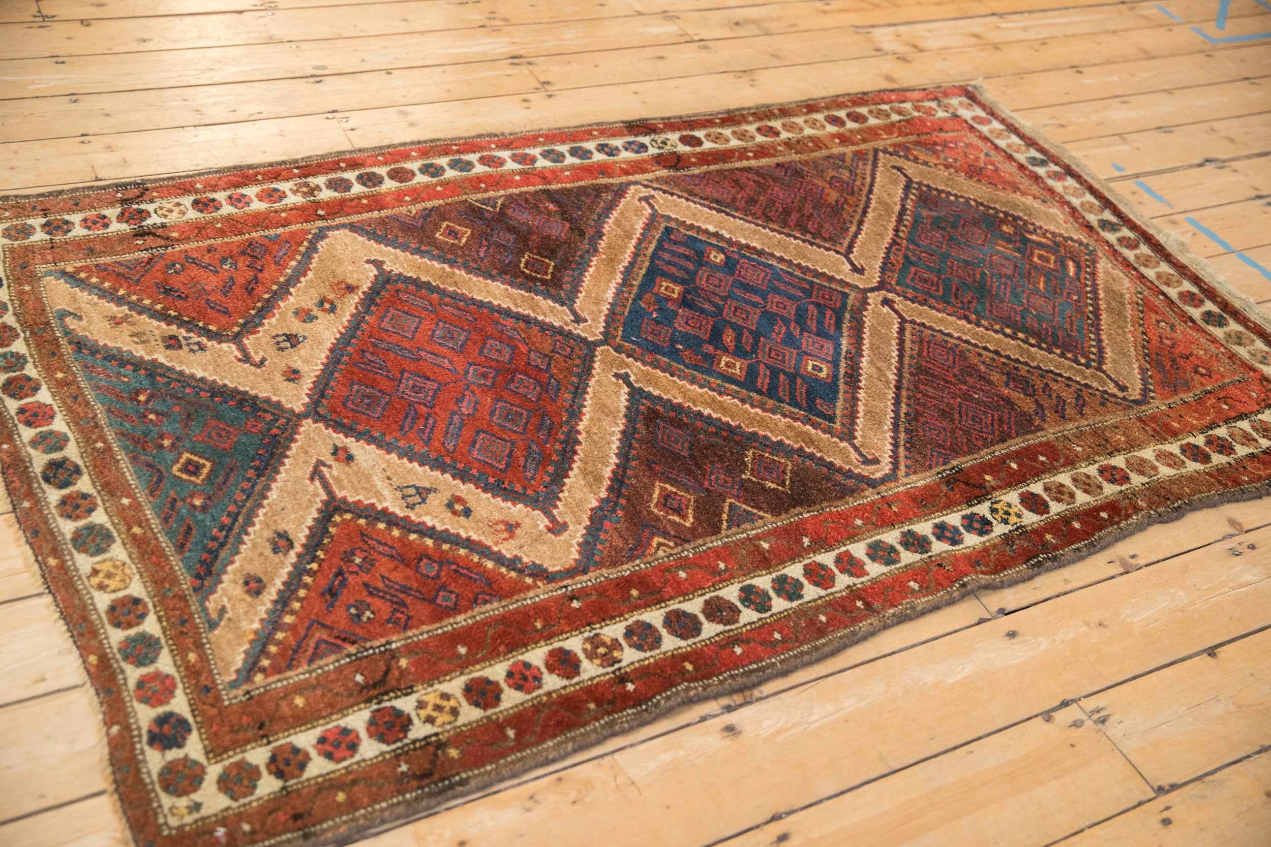 4x6.5 Antique Fine Hamadan Rug