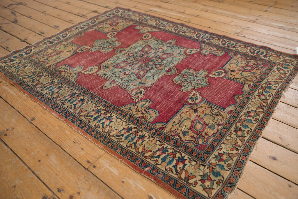 4x5.5 Antique Fine Doroksh Rug
