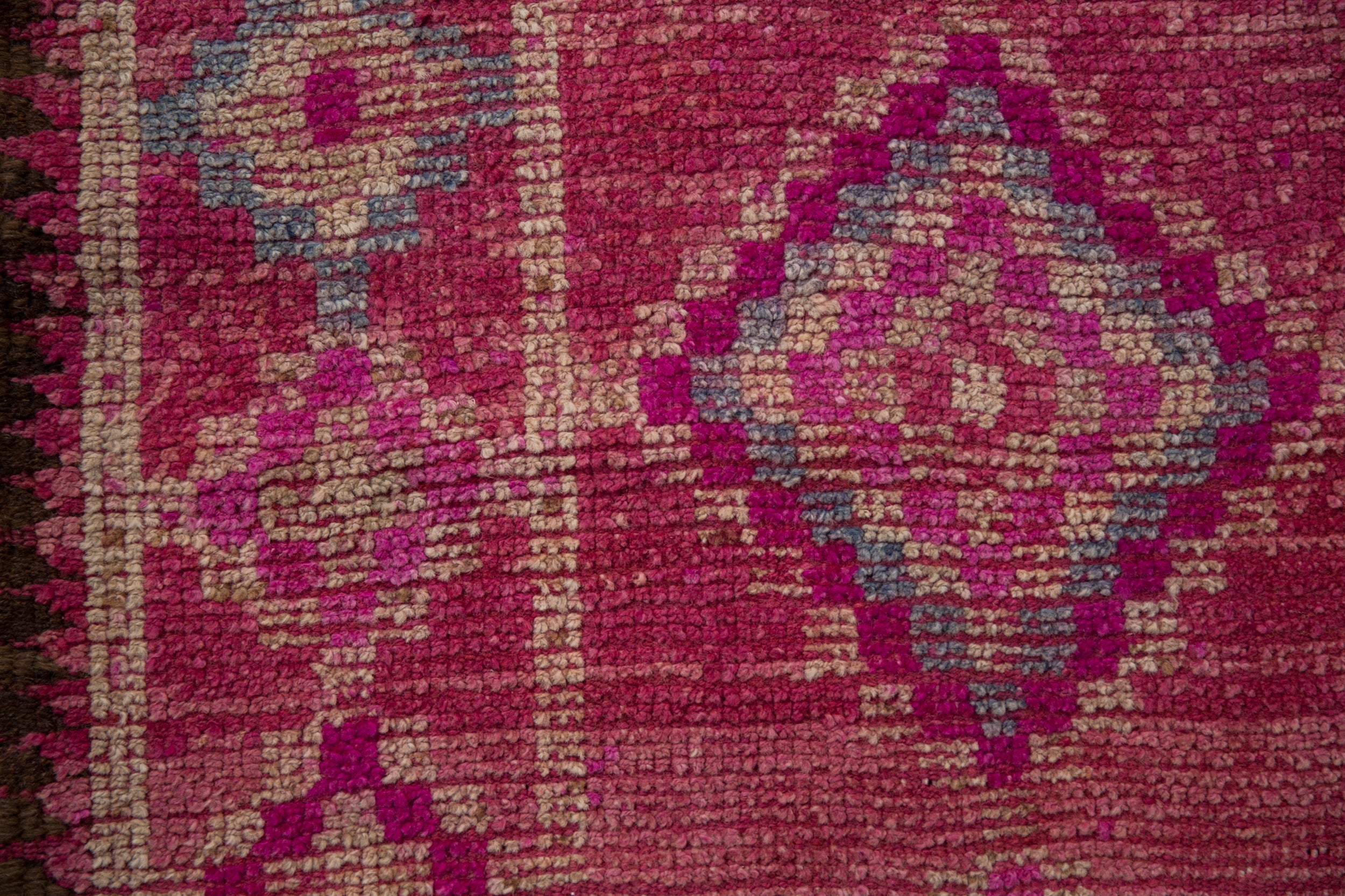 3x10.5 Vintage Distressed Kurd Rug Runner