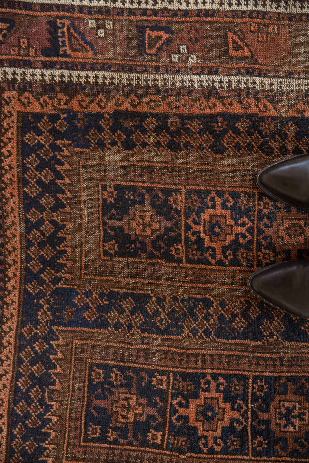 4x6.5 Vintage Belouch Rug