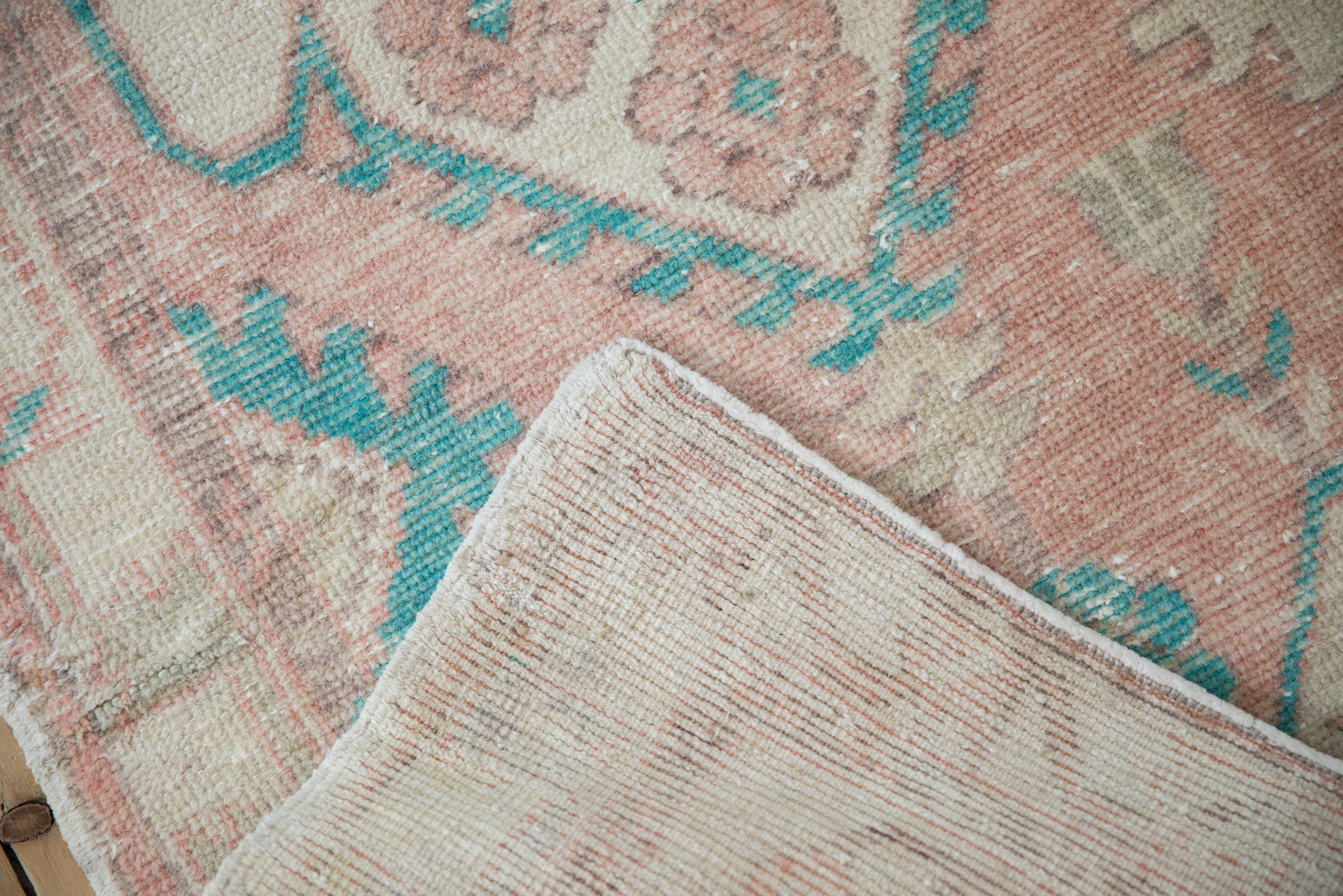 3x5.5 Vintage Distressed Oushak Rug