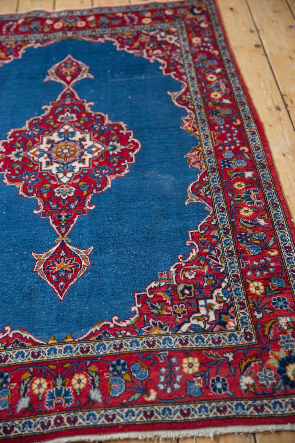 3.5x5.5 Vintage Fine Kashan Rug