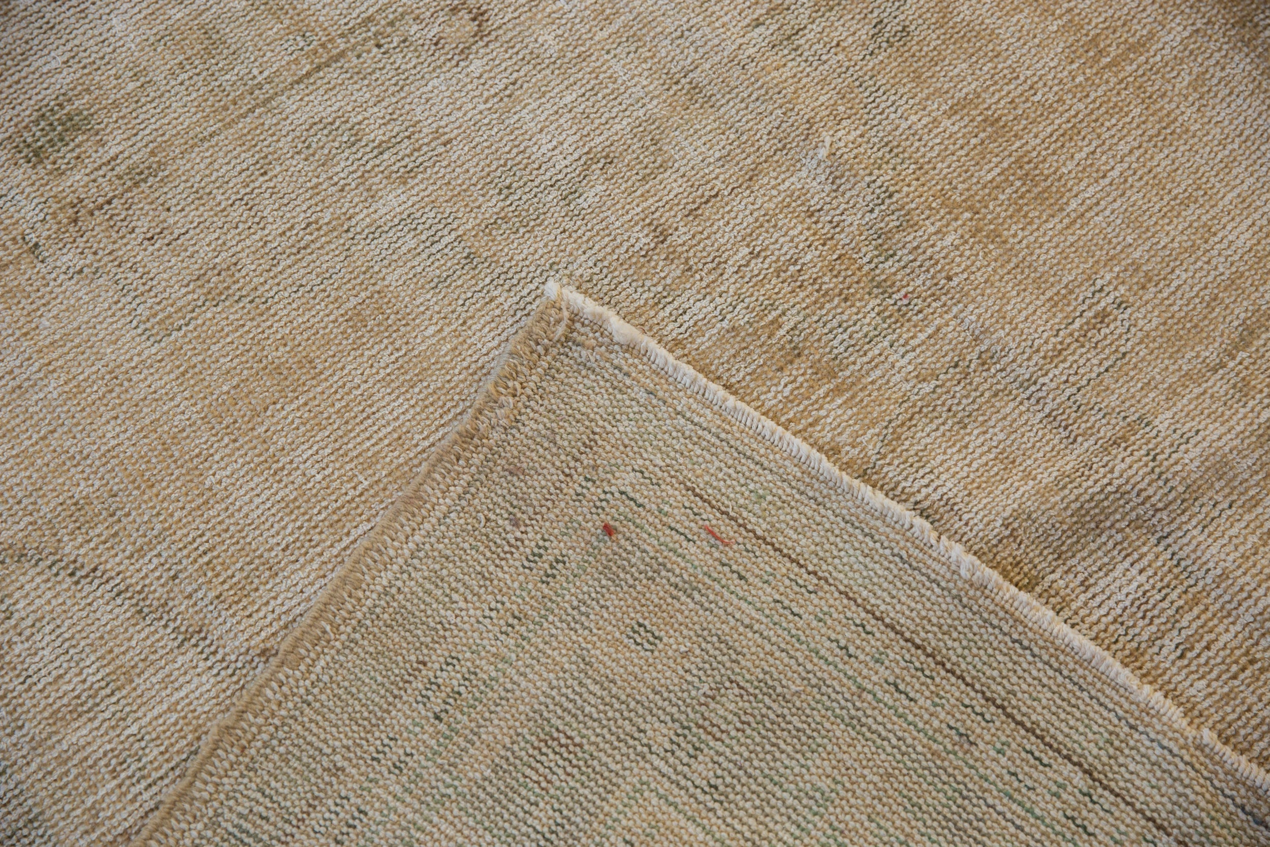 6x9 Vintage Distressed Oushak Carpet