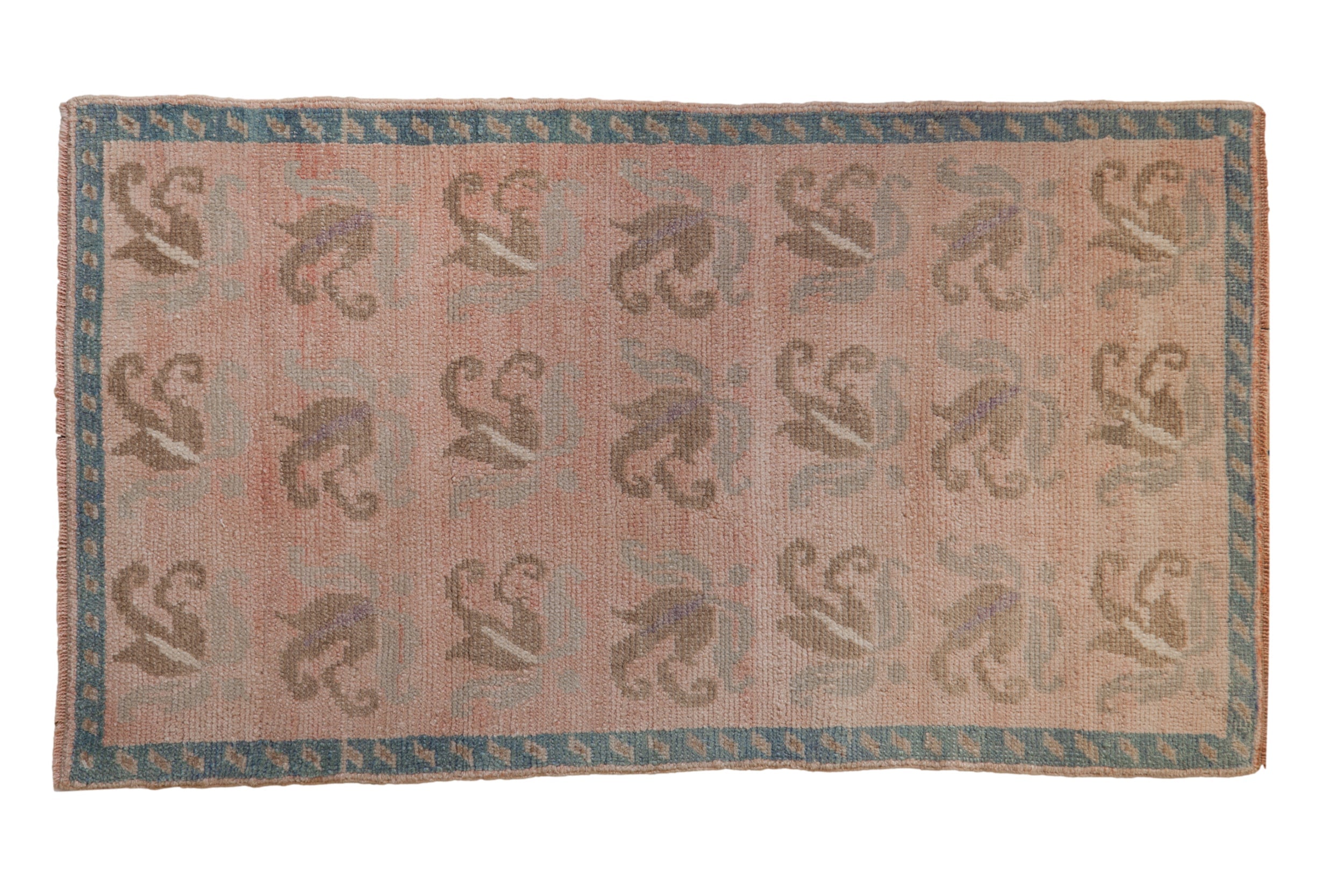 2.5x4.5 Vintage Distressed Oushak Rug