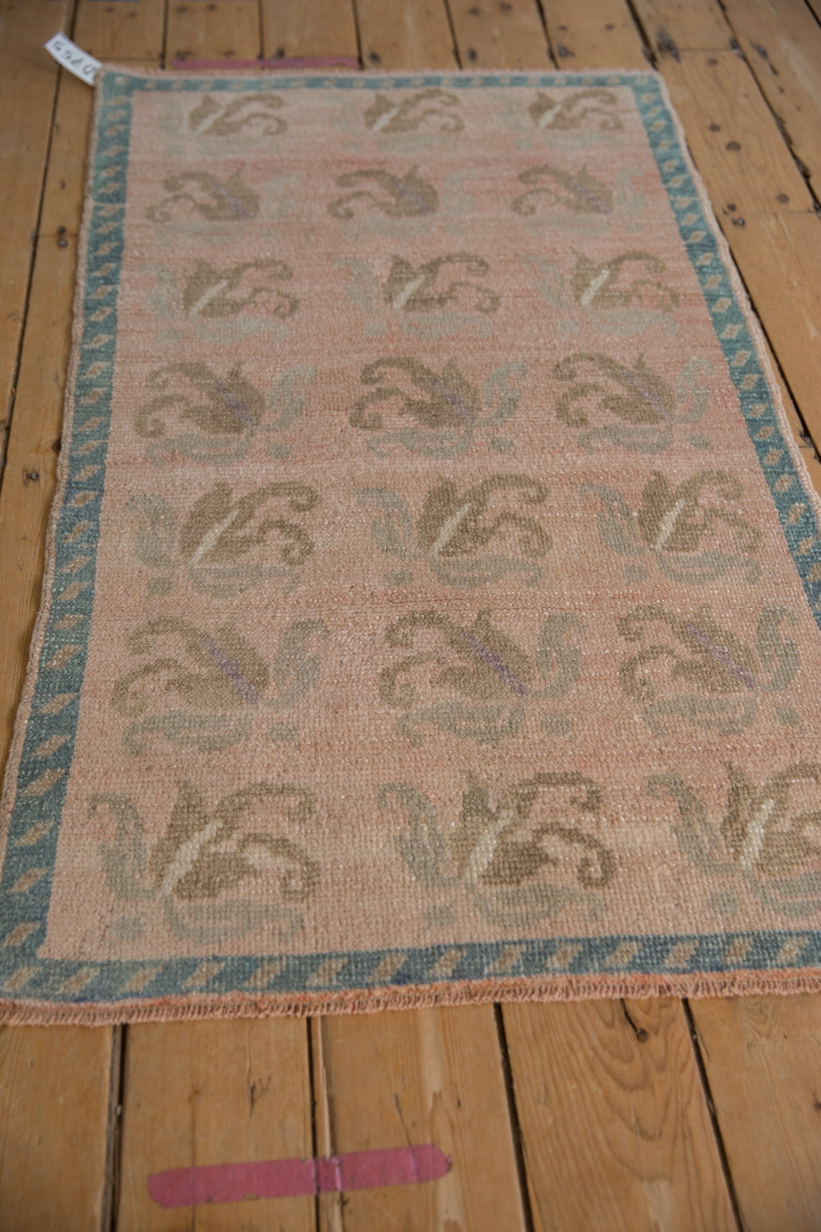 2.5x4.5 Vintage Distressed Oushak Rug