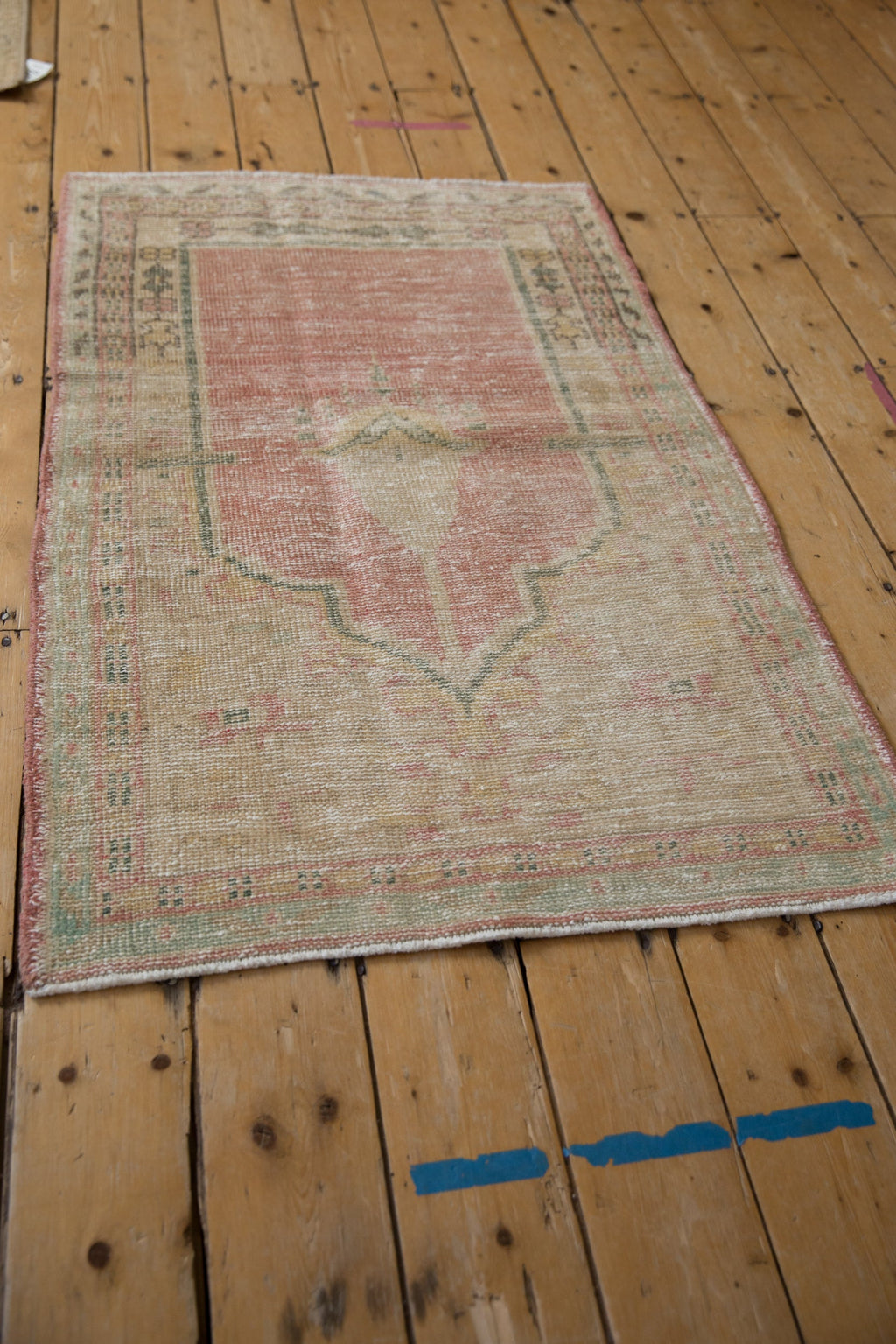 3x4.5 Vintage Distressed Oushak Rug