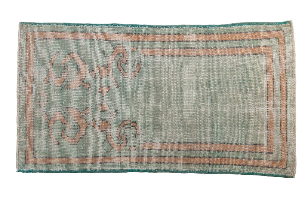 2.5x4.5 Vintage Distressed Oushak Rug