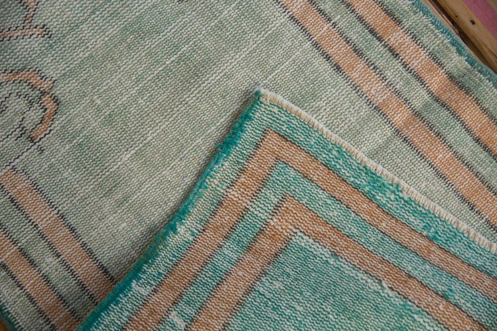 2.5x4.5 Vintage Distressed Oushak Rug