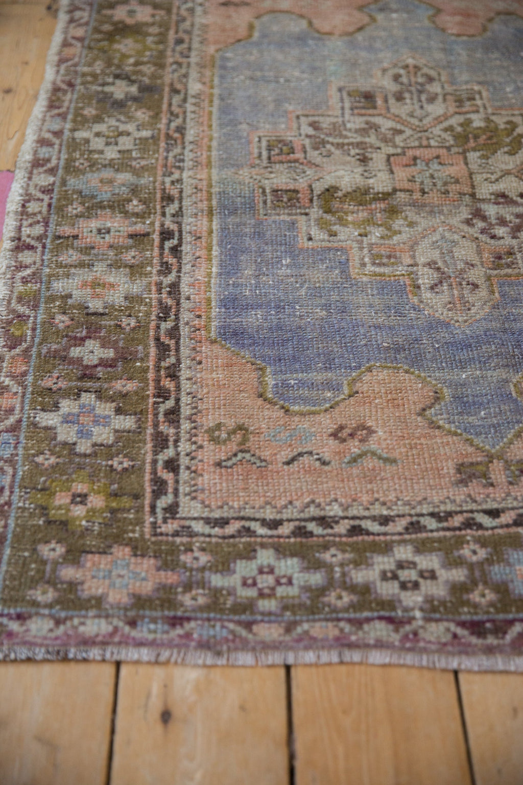 3x4.5 Vintage Distressed Oushak Rug