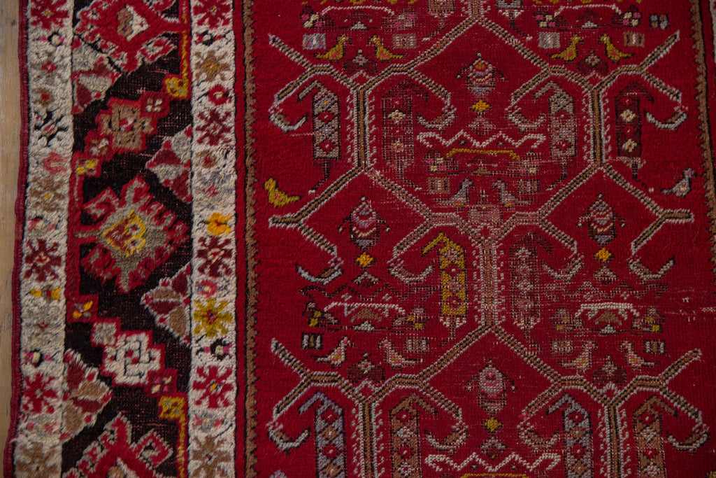 3.5x13 Vintage Anatolian Rug Runner