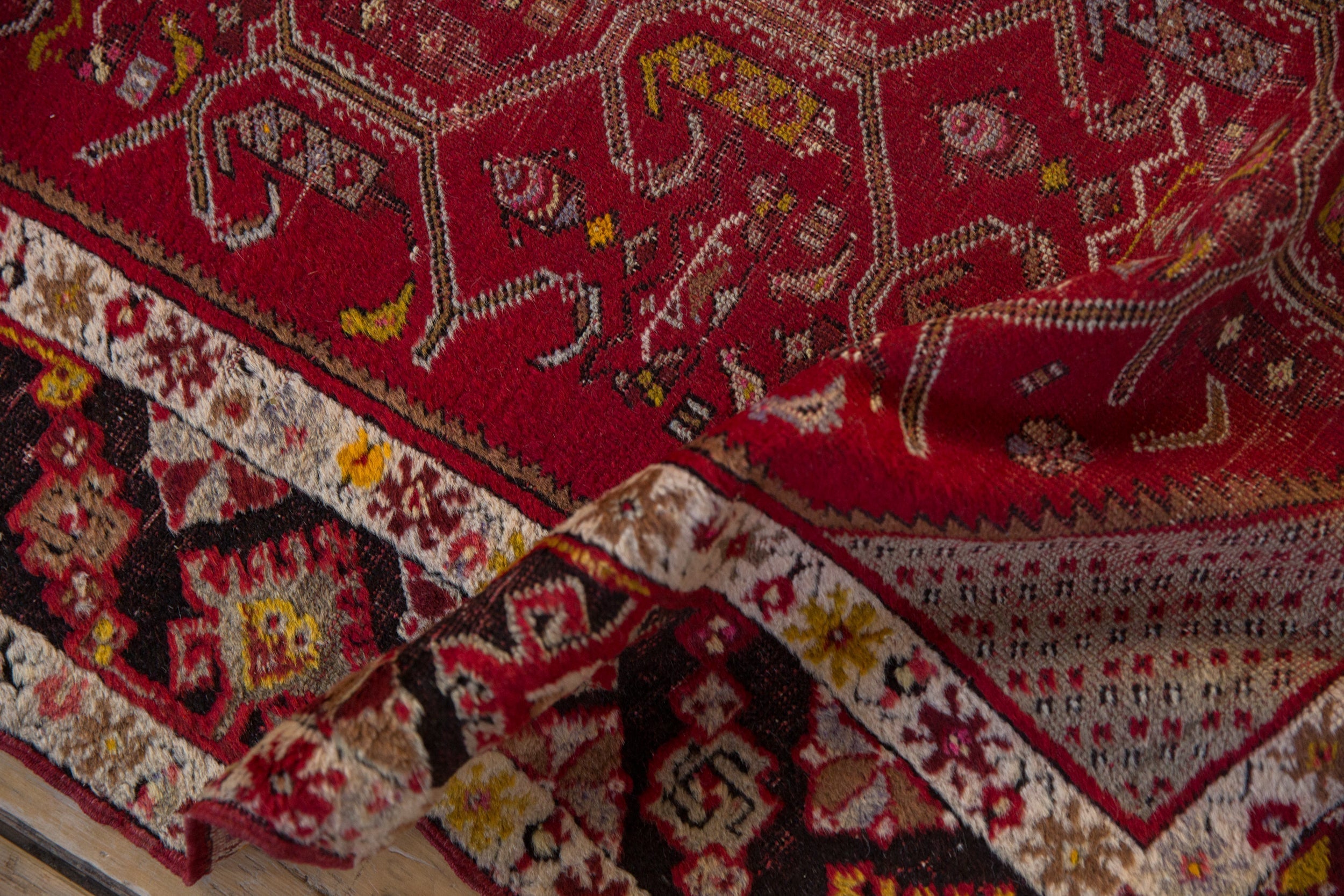 3.5x13 Vintage Anatolian Rug Runner