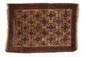 3x4 Vintage Belouch Square Rug