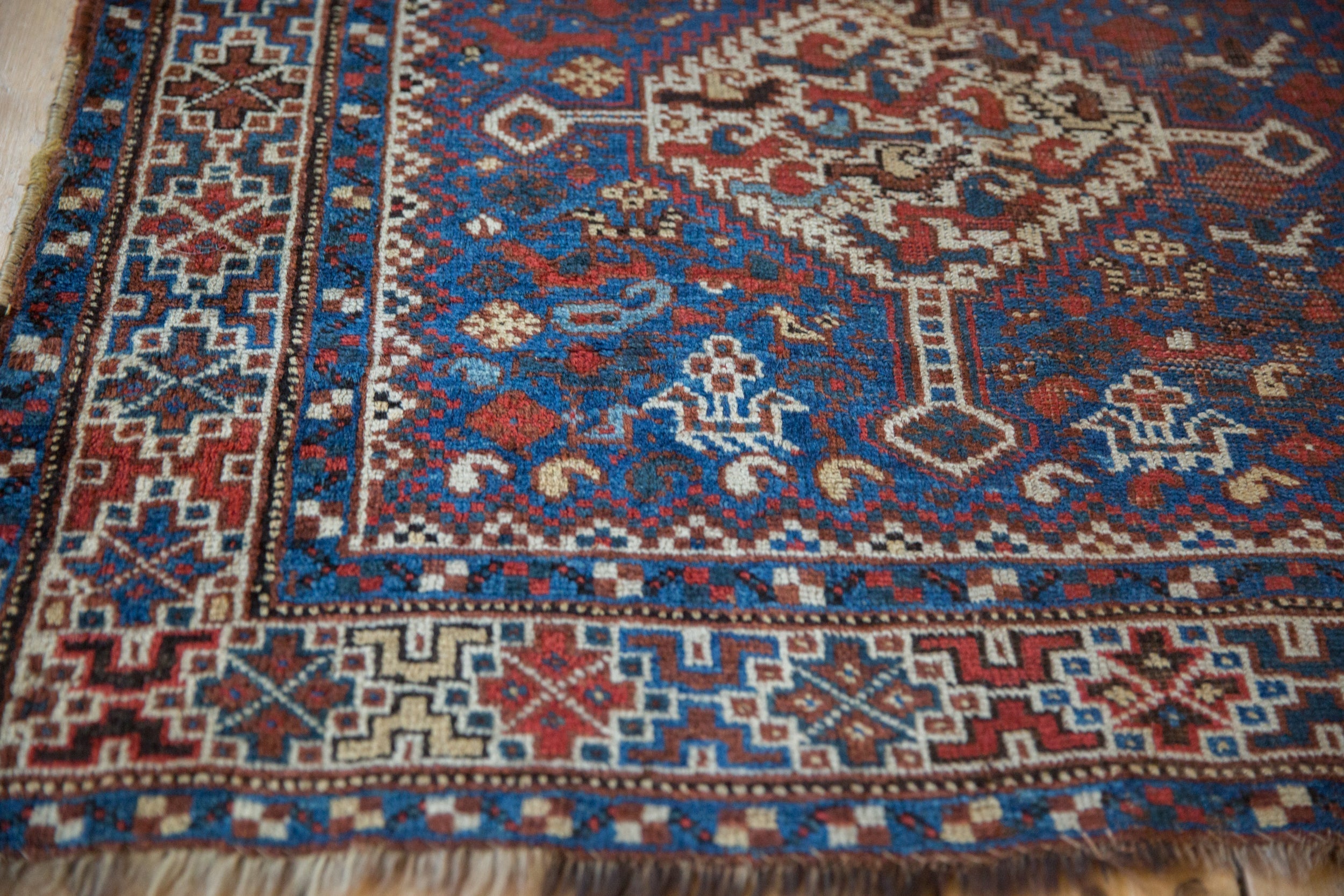 3.5x5 Vintage Kamseh Rug