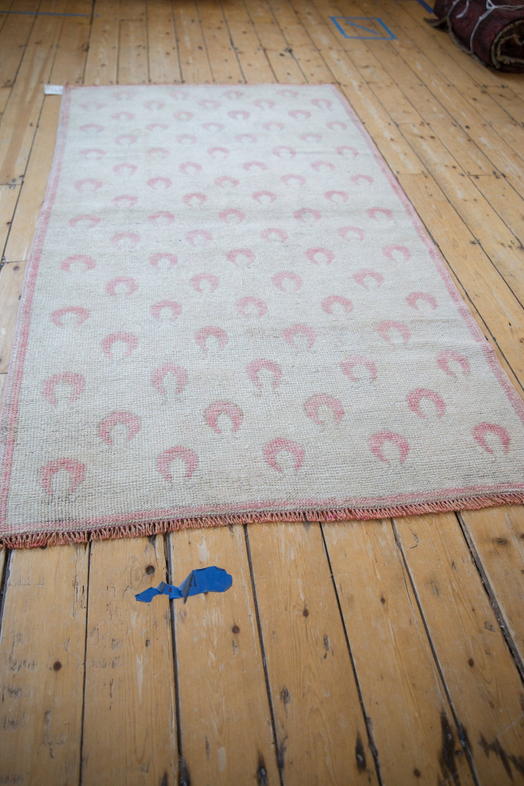 4x7 Vintage Distressed Oushak Rug