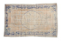 3x4.5 Vintage Distressed Oushak Rug