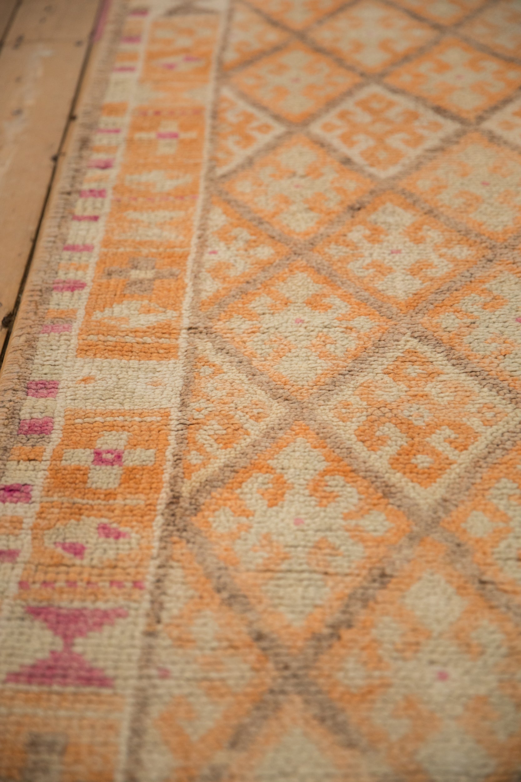 2.5x12 Vintage Distressed Kurd Rug Runner