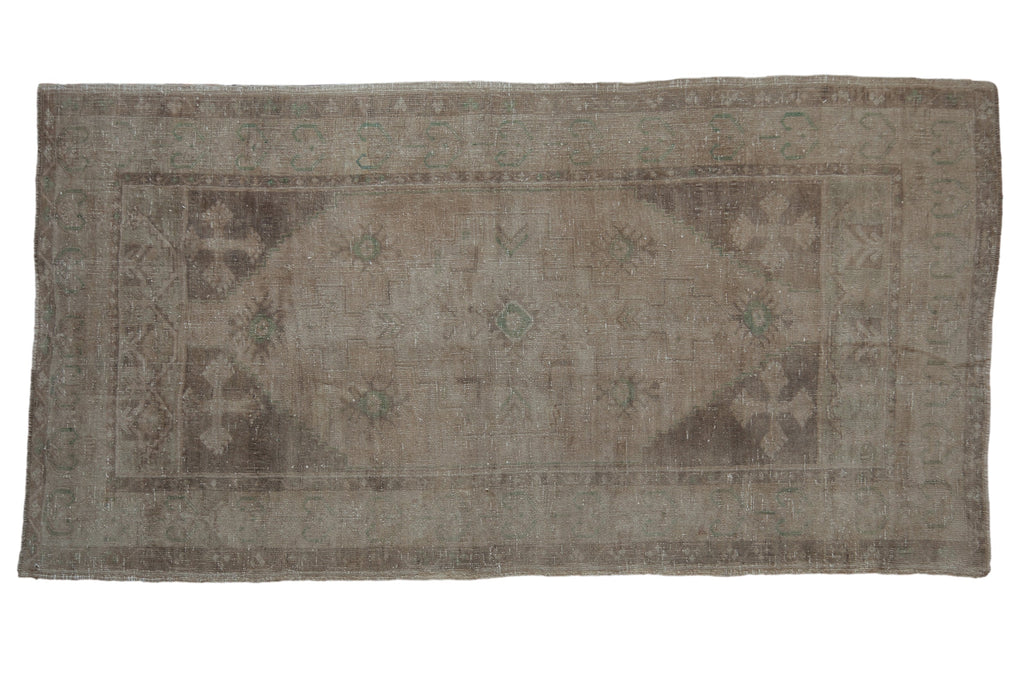 4x7.5 Vintage Distressed Oushak Rug