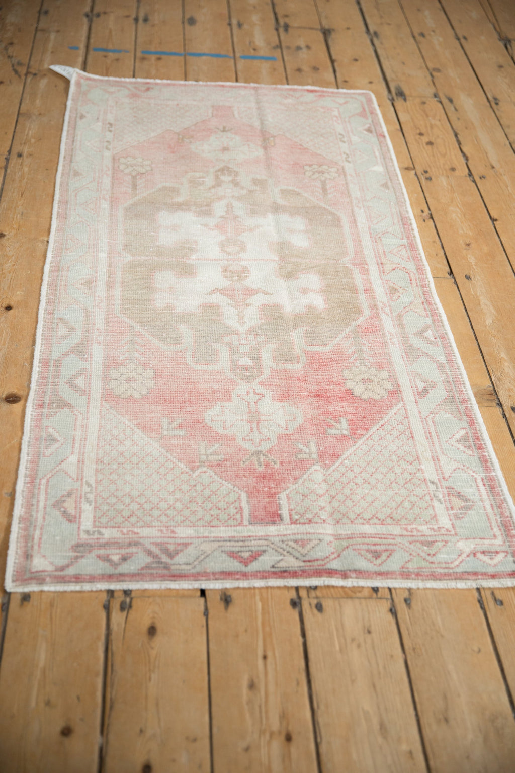 2.5x5.5 Vintage Distressed Oushak Rug Runner
