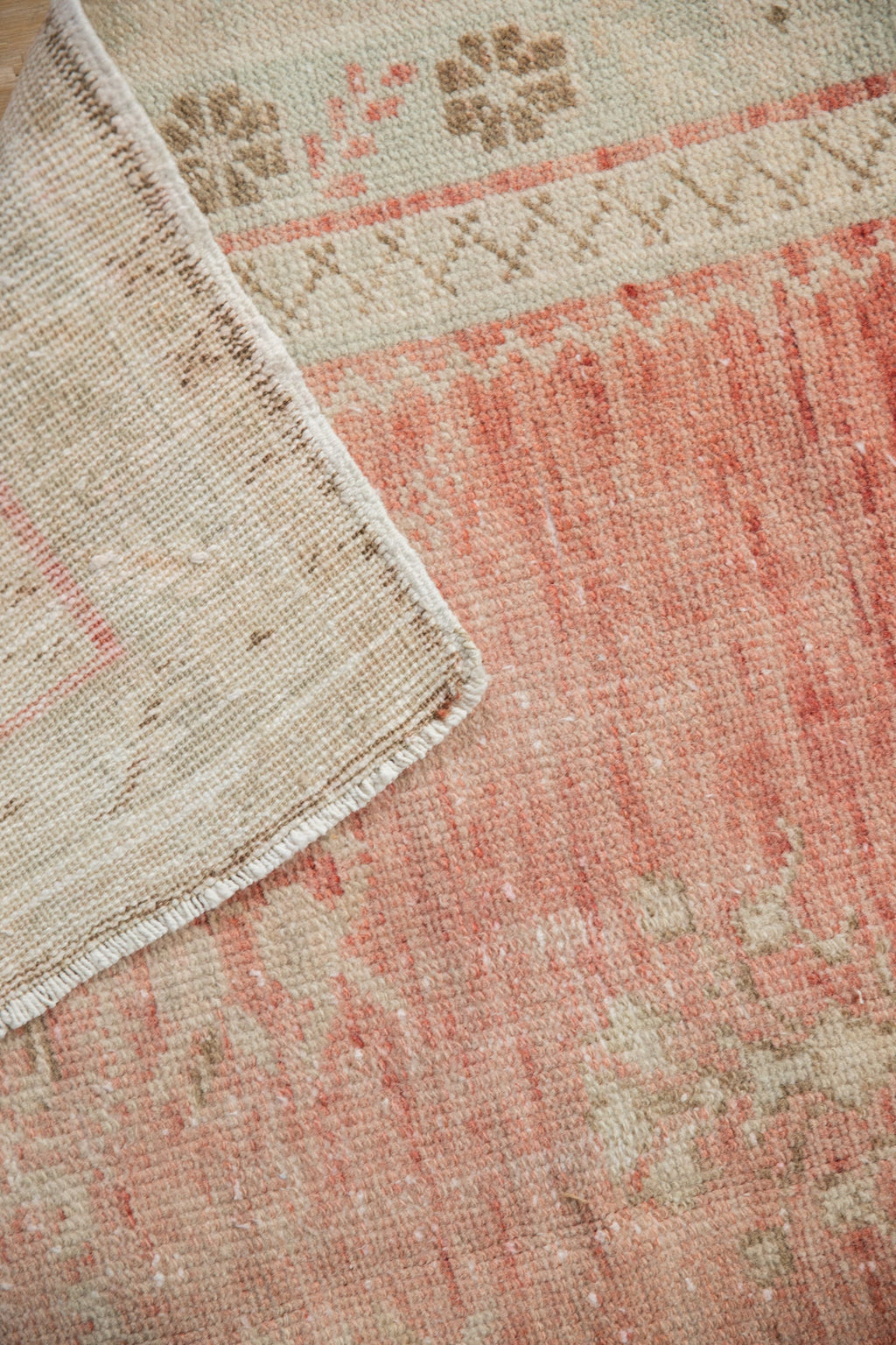 3x6 Vintage Distressed Oushak Rug Runner