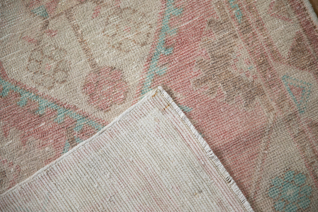 2.5x5.5 Vintage Distressed Oushak Rug Runner