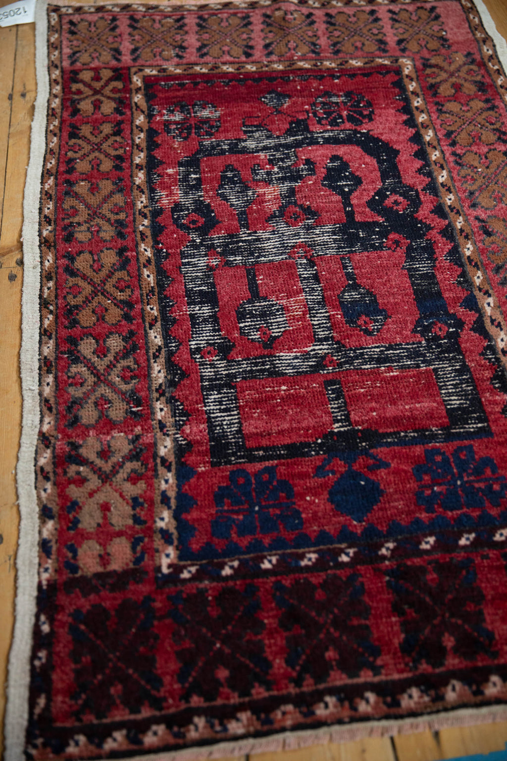 2.5x4.5 Vintage Distressed Oushak Rug