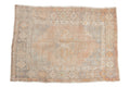 2.5x4 Vintage Distressed Oushak Rug
