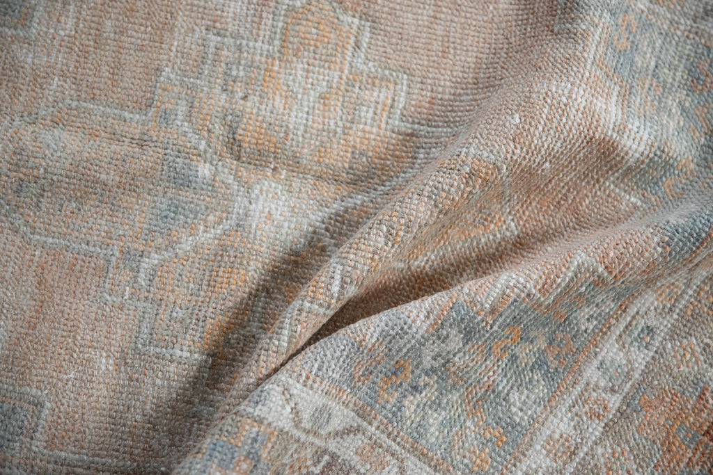2.5x4 Vintage Distressed Oushak Rug