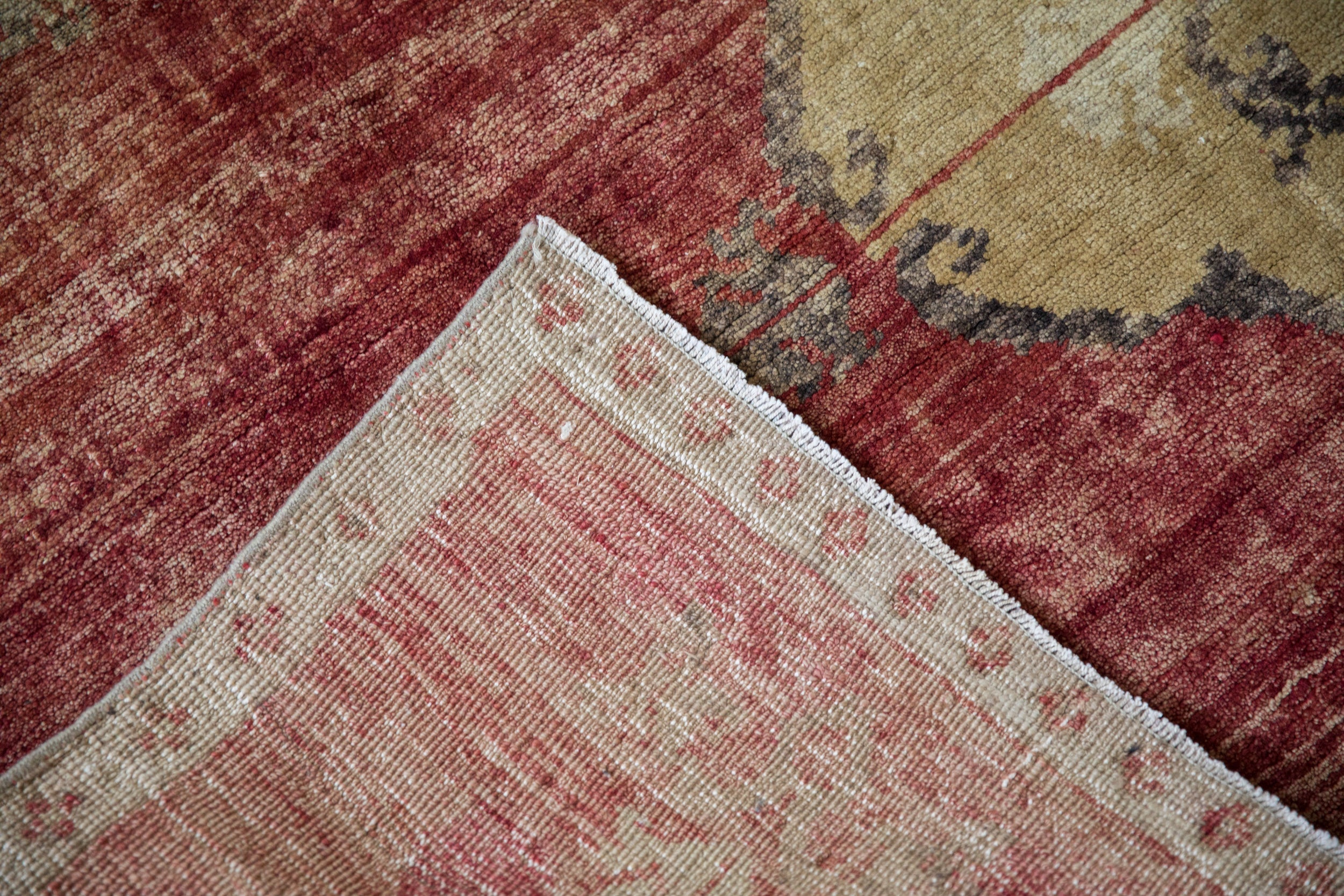 6x7 Vintage Fragment Kars Square Carpet