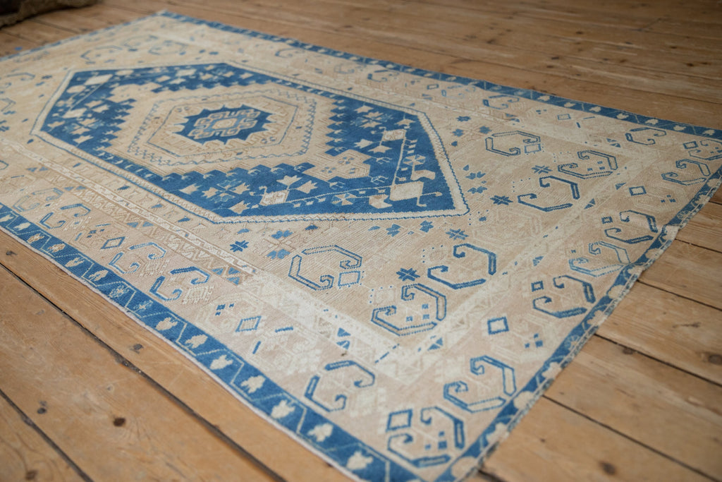 3.5x7 Vintage Distressed Oushak Rug Runner