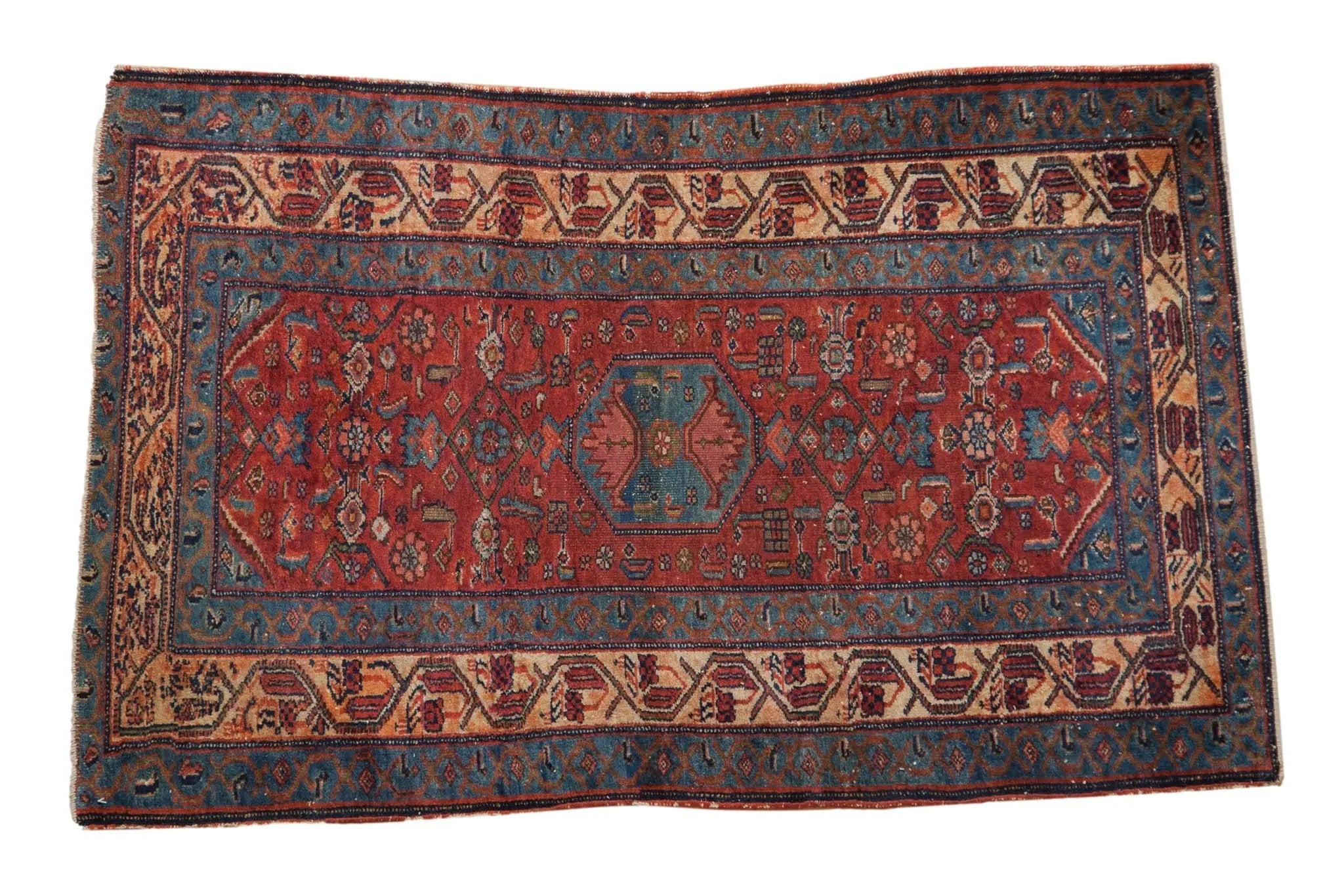 3x5 Vintage Fine Malayer Rug