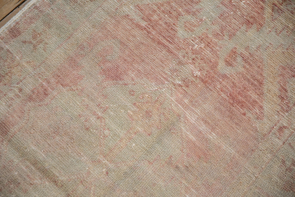 2.5x5.5 Vintage Distressed Oushak Rug Runner