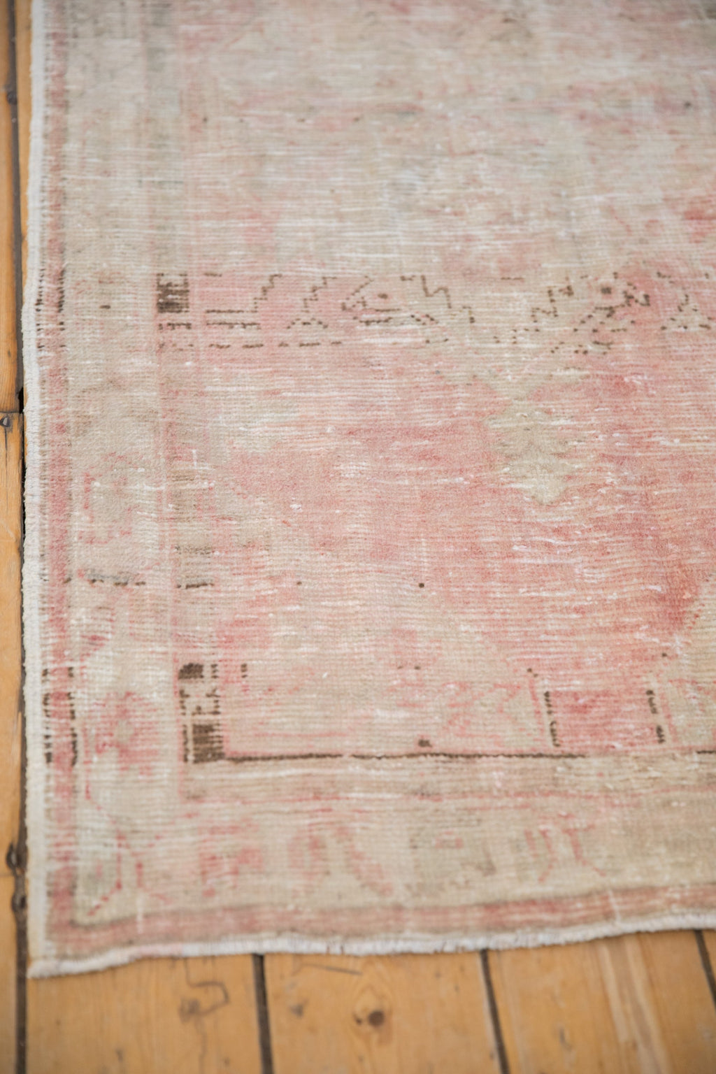 2.5x5.5 Vintage Distressed Oushak Rug Runner