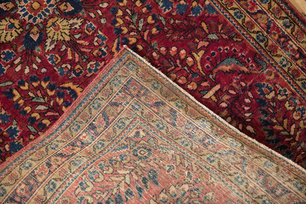 2.5x5 Vintage Sarouk Rug Runner