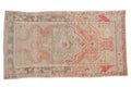 3x5 Vintage Distressed Oushak Rug