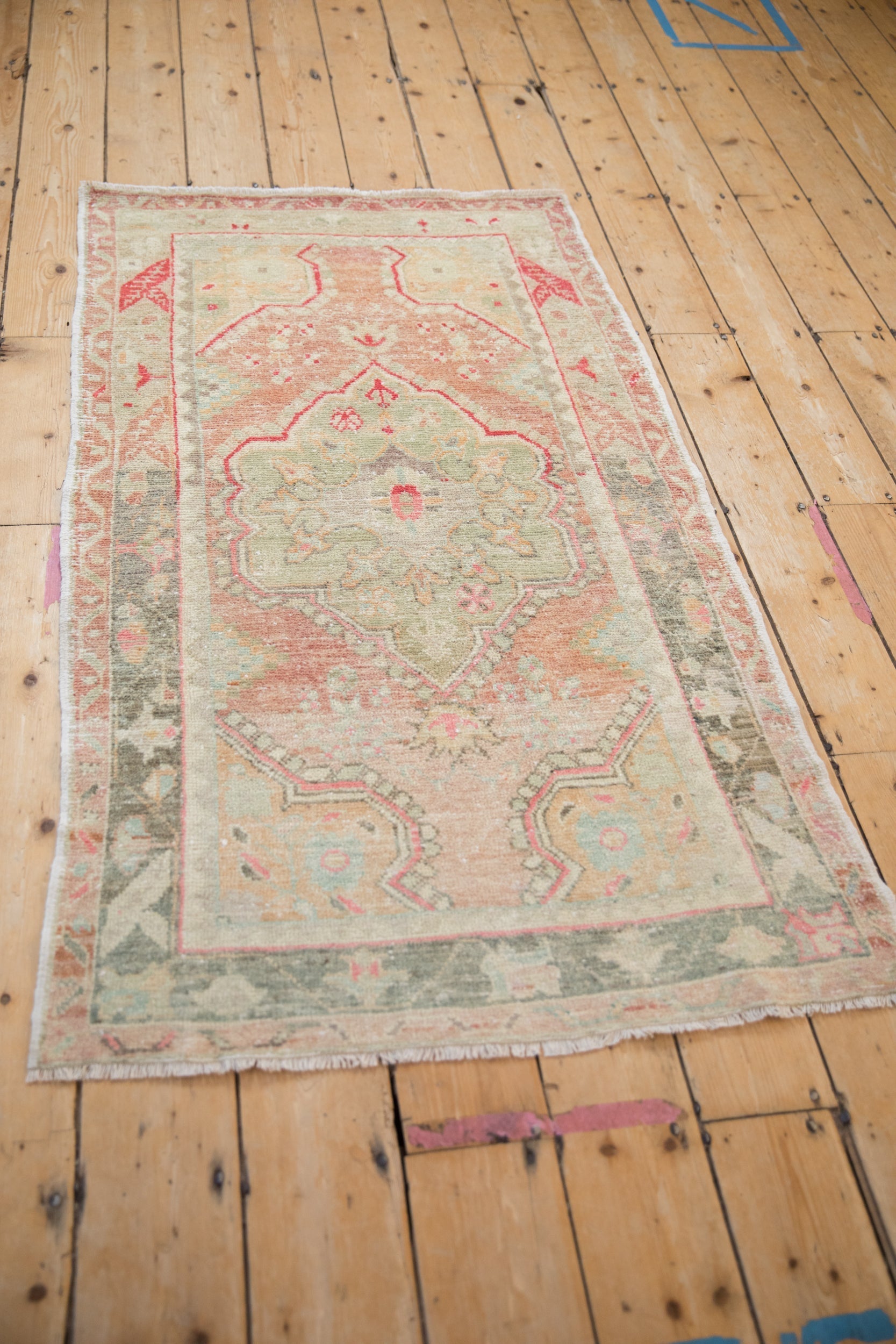 3x5 Vintage Distressed Oushak Rug