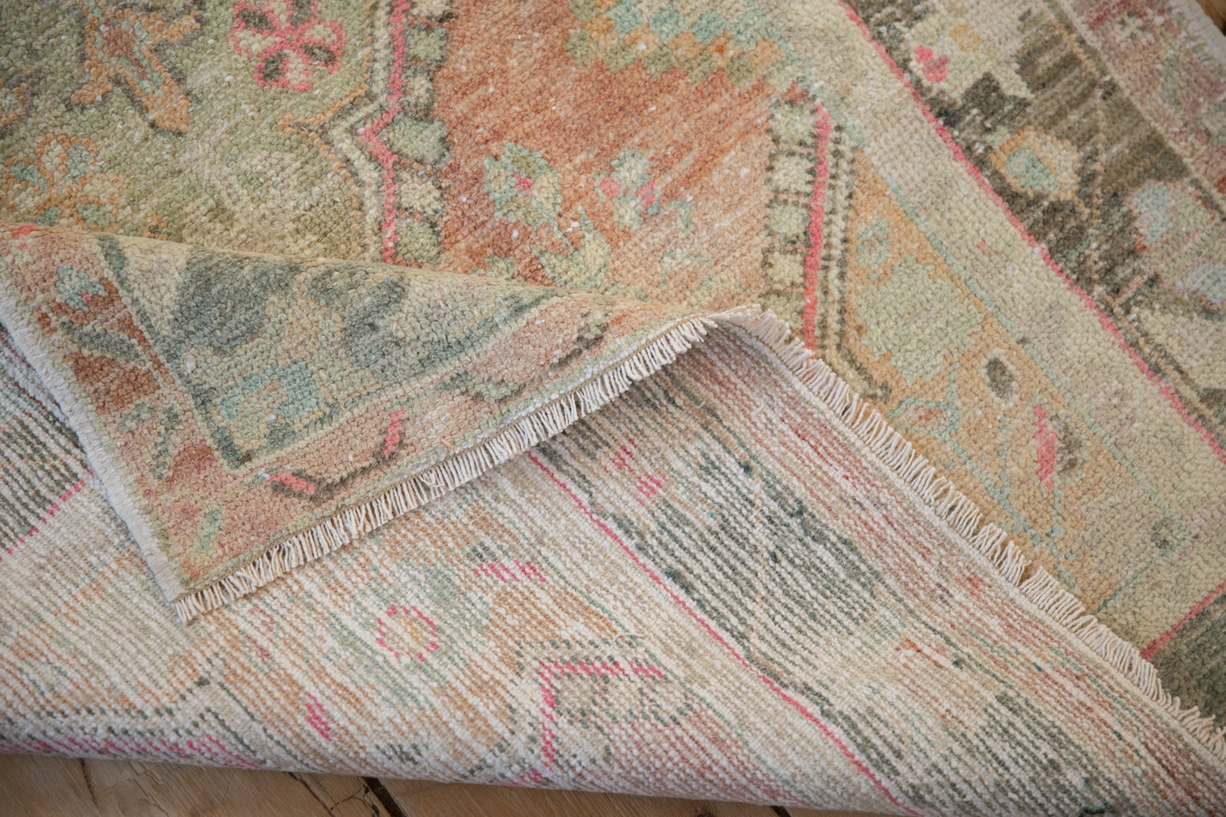 3x5 Vintage Distressed Oushak Rug