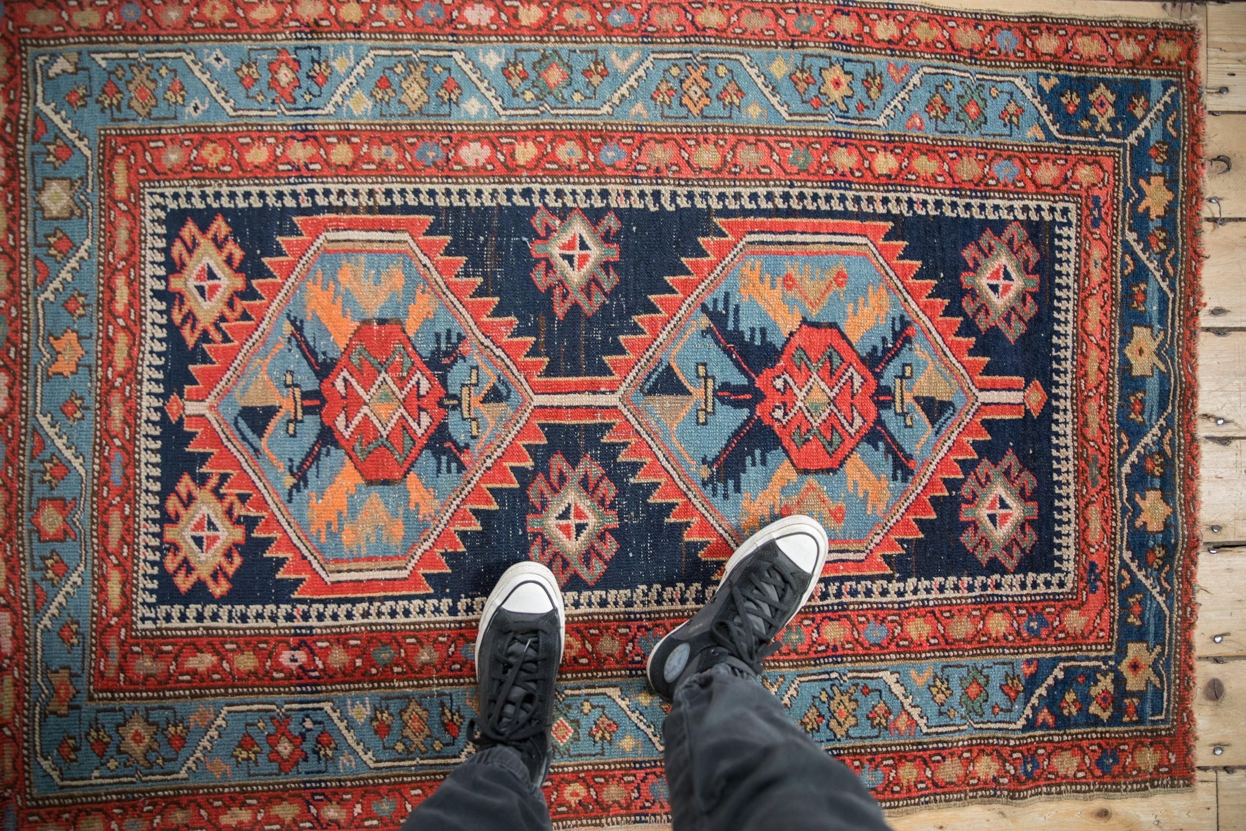3.5x5 Antique Northwest Persian Rug