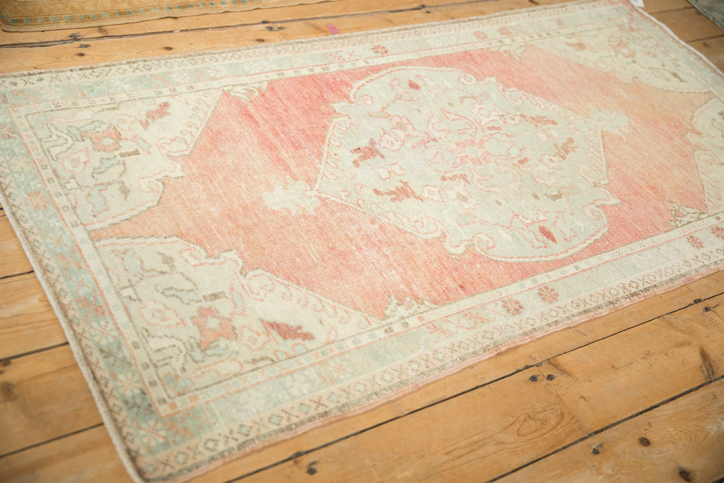 3x5.5 Vintage Distressed Oushak Rug