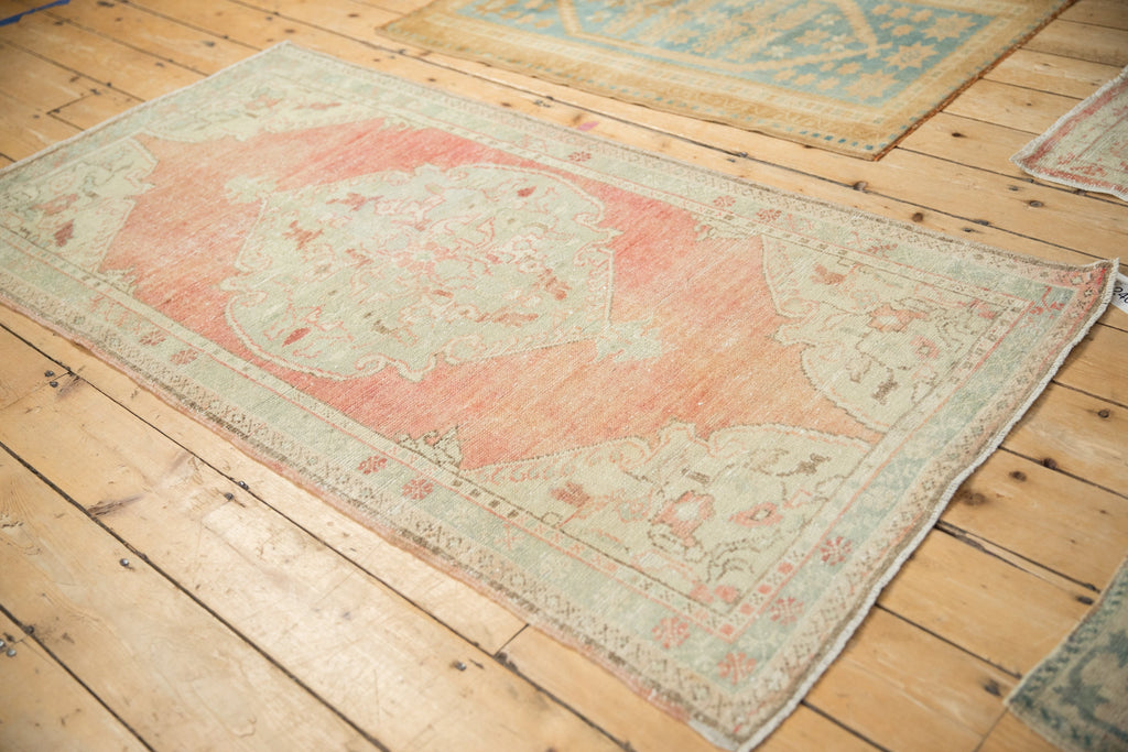 3x5.5 Vintage Distressed Oushak Rug